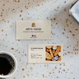 bakkerijbedrijf   Warm Brood Classic Visitekaartje