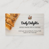 bakkerijbedrijf | warme broodmand visitekaartje (Achterkant)