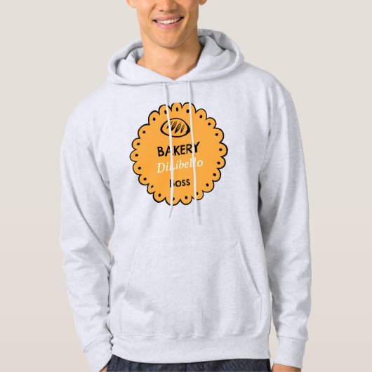 Bakkerijbrood illustraties hoodie (Voorkant)