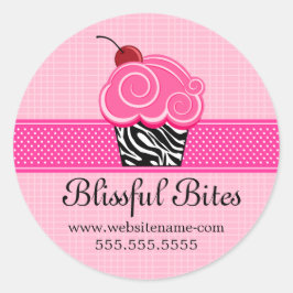 Bakkerijdozen voor whisky ronde sticker