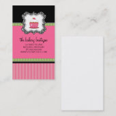 Bakkerijen en Visitekaartjes voor de perskoeken (Voorkant / Achterkant)