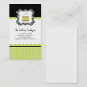 Bakkerijen en Visitekaartjes voor de perskoeken (Voorkant / Achterkant)