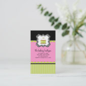 Bakkerijen en Visitekaartjes voor de perskoeken (Staand voorkant)