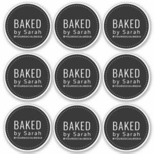 Bakkerijen, verpakkingsmateriaal, vinylStickers Sticker