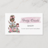 Bakkerijgebak Cupcakes Visitekaartje (Voorkant)