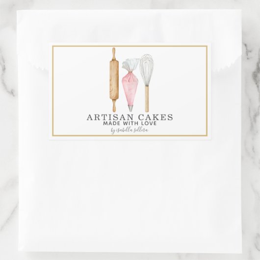 Bakkerijgebak Etiket banketbakkerswaren (Tas)