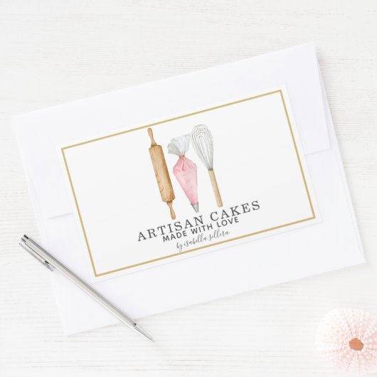 Bakkerijgebak Etiket banketbakkerswaren (Envelop)