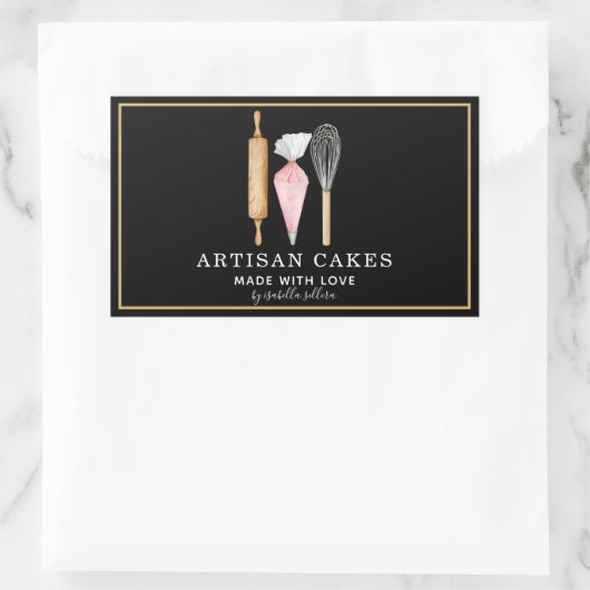 Bakkerijgebak Etiket banketbakkerswaren (Tas)