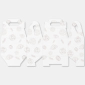 Bakkerijgebak in het ovenpatroon Baby shower Bedankdoosjes (Ongevouwen)