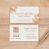 Bakkerijgebak van tarwebrood Visitekaartje