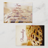 Bakkerijgebakken Visitekaartjes (Voorkant / Achterkant)