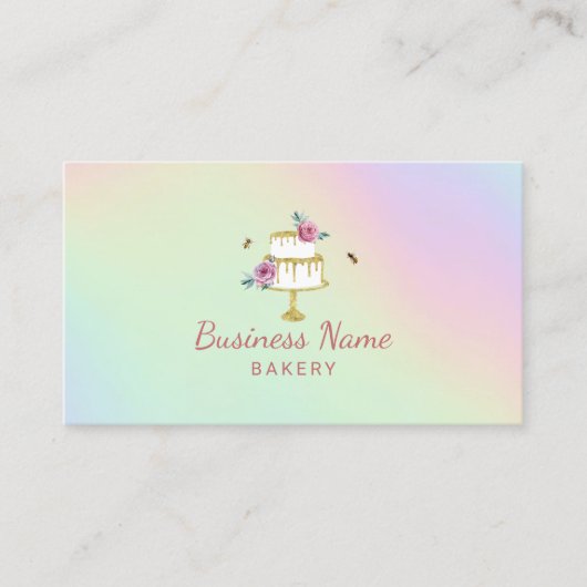 Bakkerijkdarm en bijenkooi visitekaartje (Voorkant)