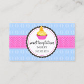 Bakkerijknollen Blauw en Roze Visitekaartje (Voorkant)