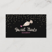 Bakkerijknollen Moderne gouden gebak Visitekaartje (Voorkant)
