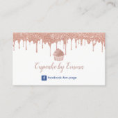 Bakkerijknollen Moderne Roos Gold Driving Visitekaartje (Voorkant)