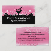 bakkerijkoek voor bakkerij- en bakkerijkoek visitekaartje (Voorkant / Achterkant)