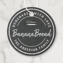 Bakkerijlogo Ambachtelijk Bakken Geschenk Krijtbor Bedankjes Labels