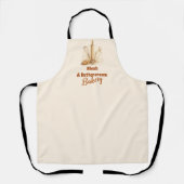 Bakkerijlogo Gebak Winkel Branding Schort (Voorkant)