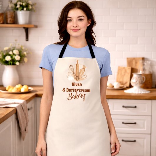 Bakkerijlogo Gebak Winkel Branding Schort