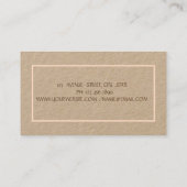 Bakkerijmixer Sunflower Kraft Visitekaartje (Achterkant)