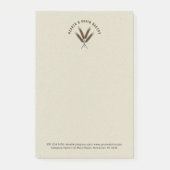 Bakkerijnotitieblok Post-it® Notes (Voorkant)