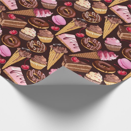 Bakkerijpapier Cadeaupapier (Hoek)