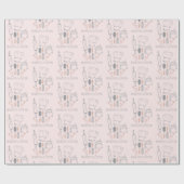 bakkerijpatroon cadeaupapier (Vlak)