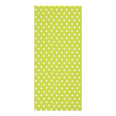 Bakkerijprijslijst Reclamekaart (Achterkant)