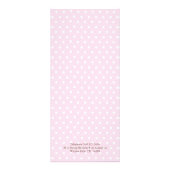 Bakkerijprijslijst Reclamekaart (Achterkant)