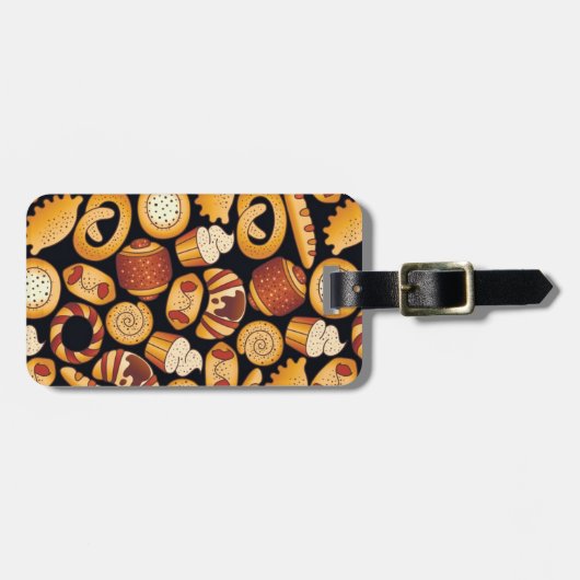 Bakkerijproducten Bagagelabel (Voorkant horizontaal)