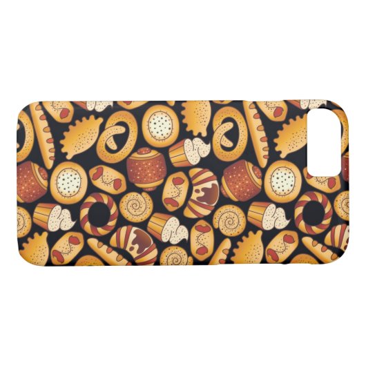Bakkerijproducten Case-Mate iPhone Case (Achterkant (Horizontaal))