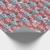 Bakkerijproducten Cupcakes, verpakkingspapier Cadeaupapier (Hoek)