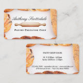 Bakkerijproducten | Deegroller Visitekaartje (Voorkant / Achterkant)