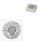 Bakkerijproducten en Deense banketbakkerswaren Rubberstempel (Gestempeld)