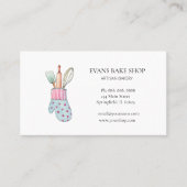 Bakkerijproducten en visitekaartje van mittenbakke (Voorkant)