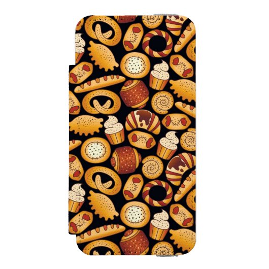 Bakkerijproducten Incipio iPhone Portemonnee Hoesje (Voorkant Agenda)