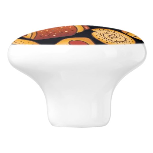 Bakkerijproducten Keramische Knop (Zijkant)