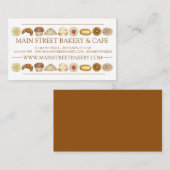 Bakkerijproducten Kroisant Donut Muffin Pastries Visitekaartje (Voorkant / Achterkant)