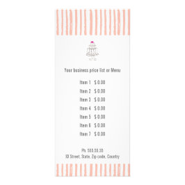 Bakkerijproducten Reclamekaart