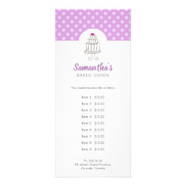 Bakkerijproducten Reclamekaart