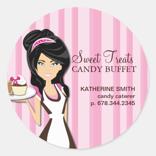 Bakkerijproducten Ronde Sticker (Voorkant)