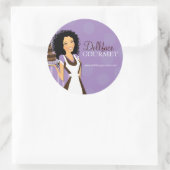 Bakkerijproducten Ronde Sticker (Tas)