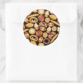 Bakkerijproducten Ronde Sticker (Tas)