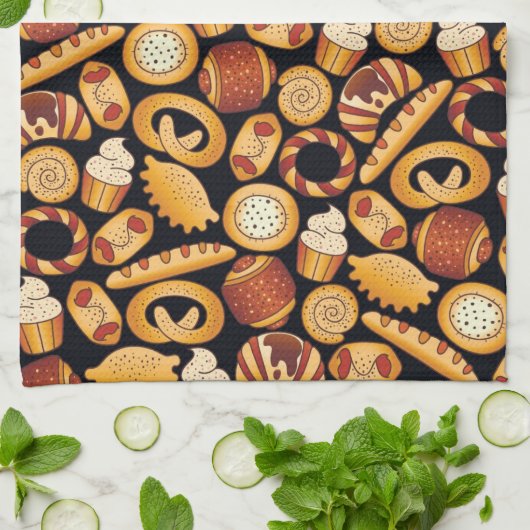 Bakkerijproducten Theedoek (Gevouwen)