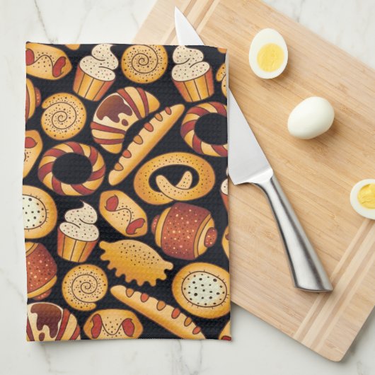 Bakkerijproducten Theedoek (Quarter Fold)