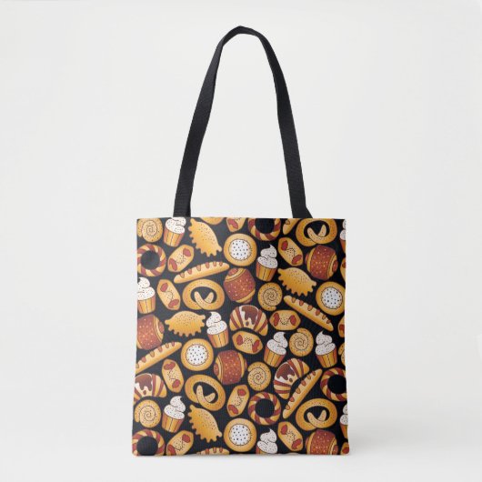 Bakkerijproducten Tote Bag (Voorkant)