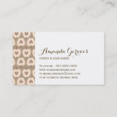  bakkerijproducten visitekaartje (Achterkant)