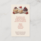 Bakkerijproducten, Visitekaartje (Achterkant)