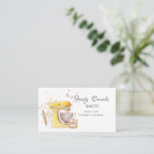 Bakkerijproducten Visitekaartje cupcakes (Staand voorkant)