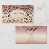 Bakkerijproducten Visitekaartje voor bakken en bak (Voorkant / Achterkant)